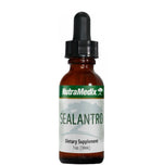 Supplements bottle of Nutramedix SEALANTRO Metal Detox by SENTOSA, showing the label with product details and branding.