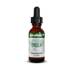 Sentosa Nutramedix Enula Microbial Defense supplement bottle with label details, natural herbal health product.