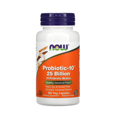 NOW Foods, Probiotic-10, 25 Billion, 100 Veg Capsules