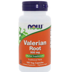 VALERIAN ROOT 500mg 100 VEG CAPSULES - GREEN LIFE CYPRUS 