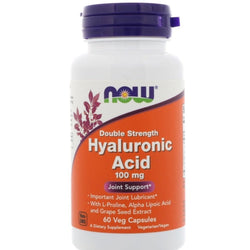 HYALURONIC ACID, 100 mg, 60 Veg Capsules - GREEN LIFE CYPRUS 