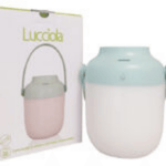 OLD PRODUCTS Lucciola diffuser 120ml with 2-hour burn time, showing a sleek, modern design with a refill bottle and diffuser base.