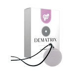 DeMatrix Pink Female Energy supplement by OLD PRODUCTS, showing the pink bottle with label and cap, designed for female health support.